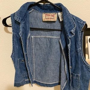 Vintage jean vest